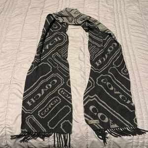 Coach reversible scarf